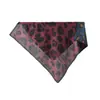 Lenço de Seda Imitação Veludo para Mulheres, Estilo Retro Novo, Estampa Patchwork, Rejuvenescedor, Dupla Face, Cor Diferente, Lenço Quadrado Grande, Toalha de Praia para Viagem, Proteção Solar