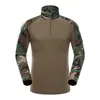 Top Transpirable G2 Traje de Rana para Hombre de Manga Larga para Entrenamiento al Aire Libre Traje de Rana Camuflaje Cp Traje Táctico Fabricante Venta al por Mayor Transfronteriza