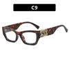 Kedun Gafas de Sol Irregulares Ojo de Gato 2025 Nuevo Estilo Celebridad de Internet Europeo y Americano Ins Gafas de Sol Retro Gafas de Sol de Moda