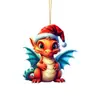 Desenho Animado Natalino Transfronteiriço Dragão Voador Carro Decorações de Casa Decorações de Árvore de Natal Decorações de Casa para Festas