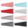 Diadema Elástica de Lunares Transfronteriza Estilo Europeo y Americano Diadema Plegable Deportiva Banda para el Cabello Absorbente de Sudor Antideslizante Pañuelo para la Cabeza de Verano para Fitness