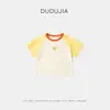 Dududu Home Camiseta de Manga Curta Infantil Verão Meninos Calça Física Repelente de Mosquitos Roupas de Verão Calças Meninas Roupas Finas para Bebê