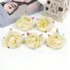 Flor de Peônia Rosa Simulada Multicamadas Grande de 7cm Acessórios de Cabelo para Penteado DIY Acessórios de Flor de Seda Camélia Adereços para Roupas
