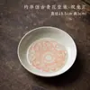 Taza de Té con Tapa Azul Vintage y Flores Cerámica Kung Fu Juego de Té Tetera Individual Soporte Taza de Té Tres Talentos Grande Taza de Té