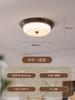 Romântico Médio Antigo Quarto Lâmpada de Teto Retrô Americano País Mestre Quarto Lâmpadas de Estudo Advanced Sense Restaurante LED Iluminação