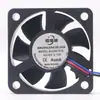 Ventilador de refrigeración directo de fábrica DC5015 12V de tres cables con rodamiento de aceite de 5 cm para purificador de aire de coche luz pequeña ventilador DC
