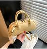Bolso Boston de Moda Coreana de Primavera 2025 Nuevo Bolso Bandolera Bolso Baguette Versátil de Alta Gama Bolso de Hombro para Mujer
