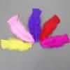 Venta al por mayor de fábrica DIY hecho a mano color pluma lana plana atrapasueños accesorios manualidades materiales de joyería decorativa