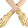 Guantes Blancos de Joyería Satén de Seda Super Largos Protección Solar Alta Gama Fotográficos Elásticos Etiqueta Joyería Vestido Negro Supervisión Compra