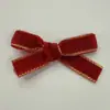 Lazo de Terciopelo y Seda de 6 mm Flocado Hecho a Mano Accesorios para Empaque de Cajas de Regalo DIY Decoración Tejida Accesorios para Ropa Venta al por Mayor