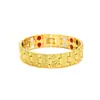Pulsera hexagonal esférica popular para hombre, pulsera ancha desmontable magnética cuatro en uno para hombre, pulsera de joyería para pareja