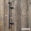 Manija de Puerta Vintage de Hierro Fundido Estilo Europeo para Patio Exterior Jardín Puerta de Madera Puerta de Gabinete Manija Decorativa de Arte de Hierro Pestillo