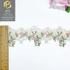 Hilo Dorado Encaje Bordado Soluble en Agua 6cm Colorido Poliéster Seda Accesorios para Ropa Tejido para el Hogar Joyería DIY En Stock
