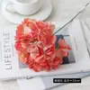 Ramo de flores artificiales de hortensia tipo piruleta para decoración de escenas, ramo pequeño de hortensias artificiales de alta gama para bodas, flores artificiales