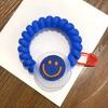 2021 Nuevo Clip de Cara Sonriente para Teléfono, Anillo para el Cabello, Accesorios para el Cabello, Color Caramelo, Estilo de Chica Combinable con Celebridades de Internet Japonesas y Coreanas