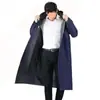 Impermeable largo para hombre, protección de cuerpo completo contra lluvia intensa, impermeable de una pieza para adultos para ciclismo, adecuado para bicicletas eléctricas y motocicletas