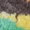Alfombrillas de Alfombra con Borlas Lindas Transfronterizas, Alfombrillas Refrescantes para Cama de Dormitorio de Comercio Exterior, Alfombrillas de Felpa Antideslizantes Absorbentes para Baño