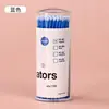 Frasco de pestañas bastoncillos de algodón limpieza de extensiones de pestañas delineador de ojos dibujo eliminación de maquillaje permanente bastoncillos de algodón aplicadores bastoncillos de algodón para botella de belleza