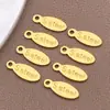 18 Estilos de Cadenas de Cola de Acero Inoxidable Grabado, Colgantes, Pulseras, Collares, Cadenas de Extensión, Colgantes, Etiquetas, Accesorios para Joyería DIY