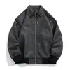 Chaqueta de Solapa Estilo Callejero Japonés para Hombre Moderna Casual Holgada Ropa de Motociclista Chaqueta Genial Primavera/Otoño 2026 Top