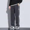 Pantalones de pierna ancha para deportes de invierno Pantalones rectos de moda para hombre Pantalones de chándal Pantalones casuales para hombre para Primavera, Otoño e Invierno Modelo Nuevo 2026