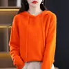 Motivo Sudadera Regular Devolución 7 Sudadera Otoño 2026 Ropa de Punto para Mujer Cielo Sin Pulóver Manga Larga Viento Grueso