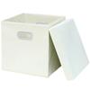 Caja de Almacenamiento de Tela No Tejida Directa de Fábrica Sin Tapa Caja de Almacenamiento Plegable Caja de Almacenamiento para Cajón de Armario Almacenamiento de Ropa Interior