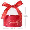 Nueva Caja de Dulces Transparente Hemisférica para Bodas Caja de Dulces Acrílica Caja de Regalo Creativa de Navidad Caja de Embalaje de Regalo de Acompañamiento