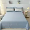 Sábana de cama auténtica 13376 de algodón puro, sábana de cama de ancho amplio 100% algodón, sábana de cama estampada de color liso, sábana de cama de algodón puro de alta calidad hecha a medida