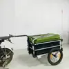 Reboque para Veículo Elétrico/Reboque para Bicicleta/Carrinho de Mão Liga de Alumínio Amortecimento Três em Um Viagem ao Ar Livre Transportador de Carga Diário