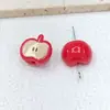 Cuentas de Manzana Cuentas Sueltas Accesorios Hechos a Mano DIY Colgante para Bolso Cuerda para el Cabello Pulsera Cadena para Teléfono Móvil Accesorios de Joyería Acrílica