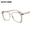 Óculos de Sol Jamie 9149 Óculos de Sol da Moda de Cor Clara para Mulheres Óculos com Lente Amarela Transparente Óculos de Sol com Armação Grande para Homens