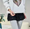 Shorts de Segurança de Renda Versátil para Outono e Inverno, Versátil para Camadas, Cobre o Bumbum, Adequado para Usar com Jeans ou Calças de Yoga