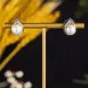 Nuevos Pendientes Largos de Zirconia de Colores Microincrustados de Lujo para Mujer, Primavera 2026, Aguja de Plata S925, Moda Versátil, Tendencia