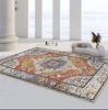 Tapete retrô de estilo étnico por atacado transfronteiriço Estilo americano Sala de estar Tapete de mesa de chá Boêmio Quarto de cabeceira Tapete persa