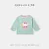 [100% Algodón] Camiseta de Manga Larga para Niña Ropa Infantil Dudu Estilo Otoño Nuevo 2026 Camiseta Interior para Bebé Ropa de Otoño para Niñas