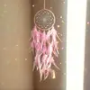 Atrapasueños DIY Carrillón de Viento Decoración Colgante para Decoración de Habitación de Niñas Adornos Colgantes para Dormitorio