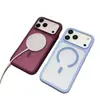 Funda de teléfono magnética a prueba de golpes con acabado mate más vendida en el extranjero para Apple 16ProMax, admite envío transfronterizo