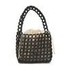 Bolso Bandolera Nuevo Estilo Bolso de Mano Bolso Tote Bolso de Axila al por Mayor Bolso Tejido Bolso de Madera con Cuentas Hecho a Mano Bolso con Cuentas Hecho a Mano