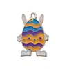 Huevos de Pascua Transfronterizos, Conejos, Hojas de Arce de Acción de Gracias, Calabazas, Accesorios Creativos de Bricolaje, Llaveros, Colgantes Pequeños