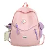 Mochila Escolar, Nicho, Simple, de Aspecto Elegante, Estilo Japonés, Linda, Mochila Escolar Femenina, Gran Capacidad, Mochila para Estudiantes de Secundaria, Preparatoria y Universidad