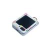 Funda sencilla de cuero con impresión a color inalámbrica para pantalla plegable Z FLIP5, funda protectora con anillo para teléfono móvil floral zflip4