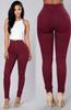 Transfronteiriço ebay AliExpress comércio exterior Europeu e Americano das mulheres independentes estação leggings cintura alta das mulheres calças lápis verão