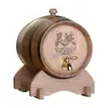 Whisky Blended de Grão Single Malt 5L Envelhecido em Barril de Carvalho Bebida Importada Caixa de Presente para Feriado 40% de Álcool Garrafa Grande