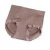 Calcinhas Femininas Seamless de Seda Cintura Média-Alta com Controle de Barriga para Meninas, com Entrepierna Estendido, Confortáveis, Respiráveis e Levanta-Bumbum