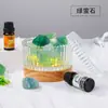 Cristal Natural Pedra Original Luminária Noturna Pedra de Incenso de Expansão Pedra de Aromaterapia Tigela de Desmagnetização Ornamentos de Iluminação Decoração de Casa Artesanato Atacado