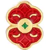 Colgante pequeño de oro de arena antiguo colgante estilo chino material para joyería pulsera hecha a mano diy con cuentas accesorios de esmalte