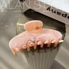 Nuevo Set de Acetato Serie Corazón Rosa Girly Pinza Pinza Tiburón Peine Cabezal de Masaje Pinza Lateral Accesorios para el Cabello