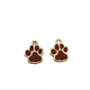 Huella de Pata de Gato Linda Accesorios para Joyería DIY Accesorios de Goteo de Aceite Accesorios para Pendientes Collar Pulsera Colgante para Teléfono Móvil