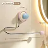 Estante de succión de dopamina para almacenamiento de gomas para el pelo, accesorios para el pelo, pinzas para el pelo, diademas, ganchos para gomas de pelo, artefacto de almacenamiento de joyas para el hogar y el baño